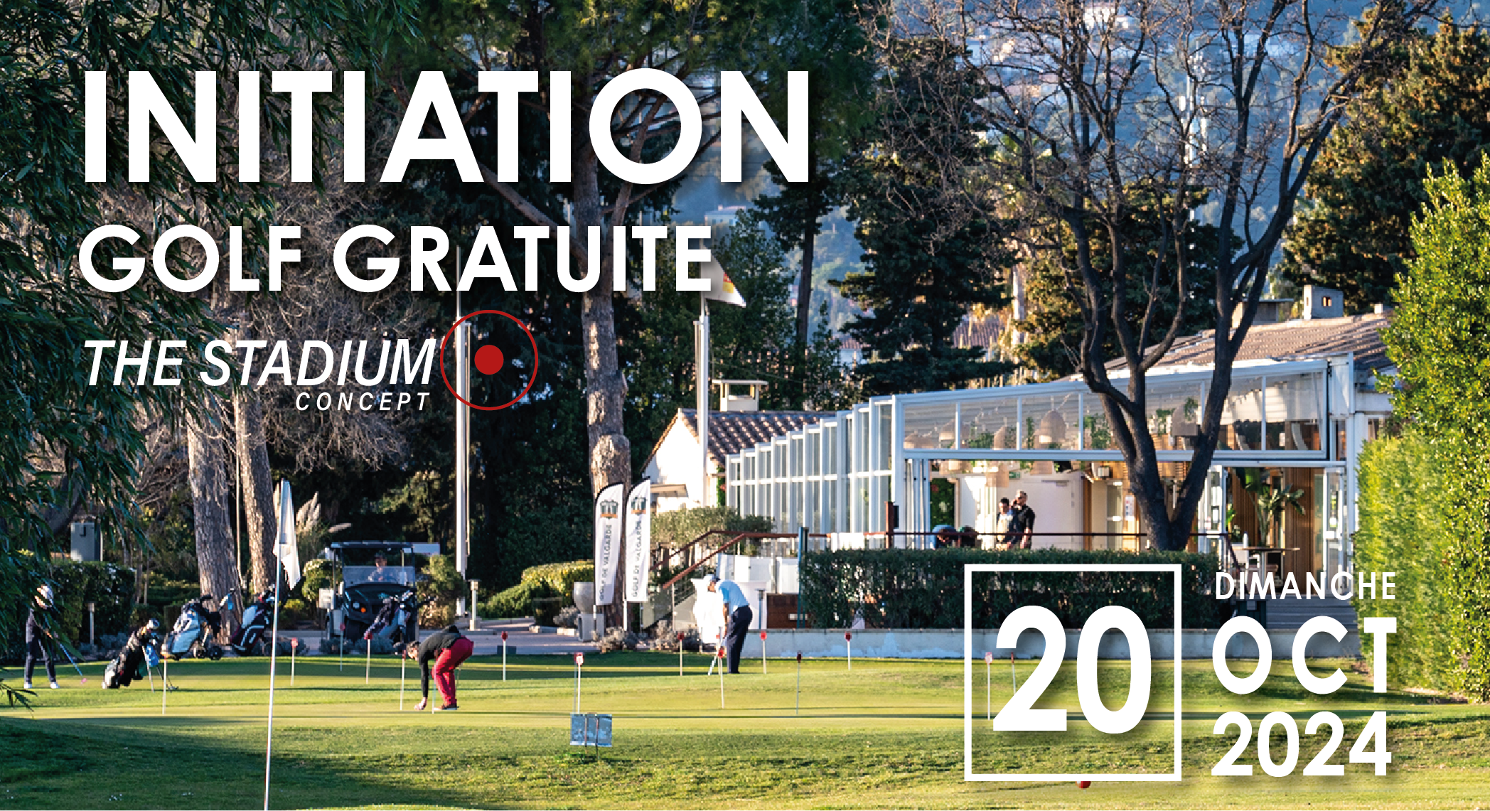 Initiation Golf Gratuite – dimanche 30 octobre 2024