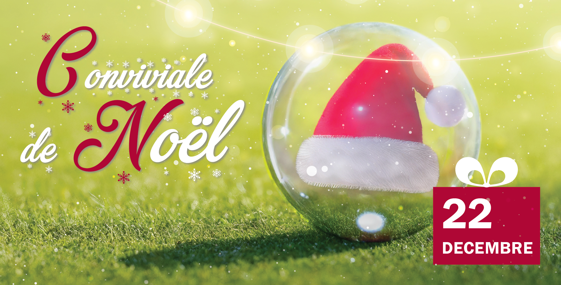 CONVIVIALE DE NOËL – DIMANCHE 22 DECEMBRE